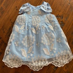 Juno Valentine Janie & Jack organza shimmer dress